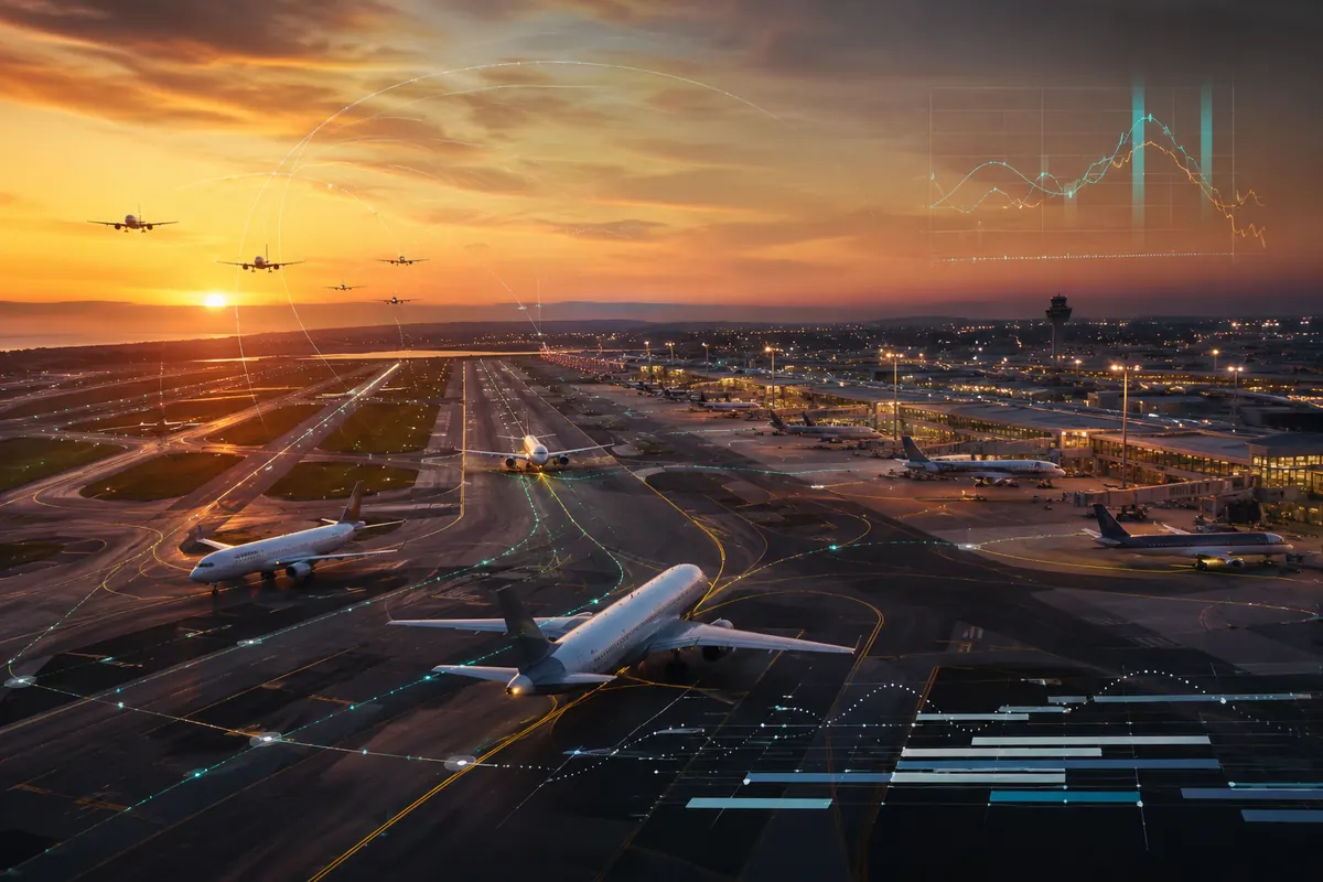 NASA Ames airport throughput prediction case study