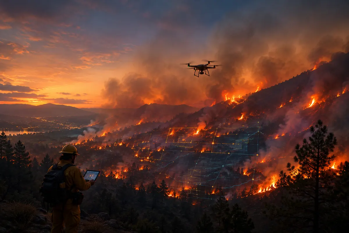 NASA wildfire real-time processing case study
